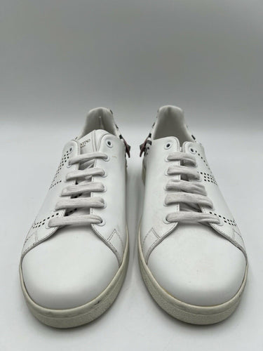 Valentino Garavani Backnet zebra-print sneakers featuring a pink heel Size 38.5 Valentino