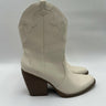 Mix No. 6 Brycen Festival Women Cowboy Boots Muted Off White Size 10 M Mix No. 6