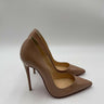 Christian Louboutin Pigalle Follies 100mm Patent Leather Pumps Nude Size 34 Christian Louboutin