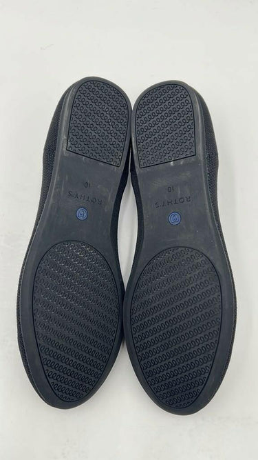 Rothy's Women's The Flats Flats Slip-on Shoe Solid Black size 10 Rothy’s