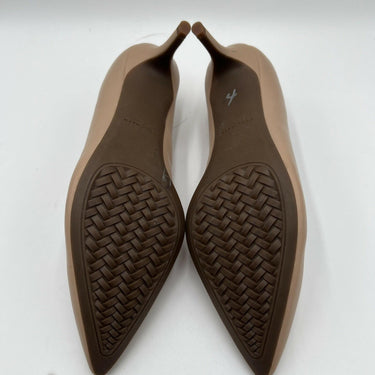 Women’s Cole Haan The Go To Park Beige Leather Pump Heels Size 7.5B Cole Haan