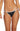 Women's Volcom Simply Tie-Side Rib Bikini Bottoms, Size Small - Black Volcom