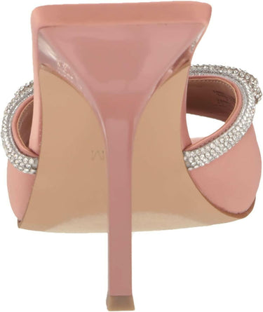 Steve Madden Women's Embellish, Blush Satin, Size 7 Steve Madden