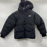 DKNY Girls Jacket Full Zip Long sleeve Sherpa Lined Hoodie Color Black Size 7 DKNY