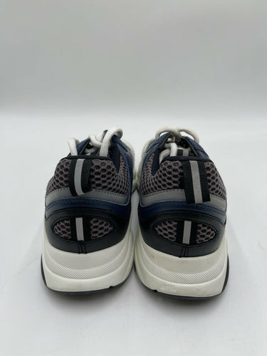 Men’s Dior B22 Lace Up sneaker in a blue, black, grey, and white Size 39 Dior
