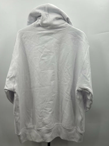 Champion Hoodie Mens White Reverse Weave Embroidered C Logo Fleece XL Champion