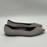 Rothy's Flax Birdeye The Point Flats Sleek Minimalist Design Light Gray Size 9 Rothy’s