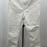 FRYE White Straight Leg Jeans Womens High Rise Cropped Denim Classic 8/29 Frye