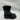 Chooka Polished Mid Rain Boots Black Waterproof Memory Foam Womens SIZE 9 Chooka