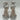 Women's Steve Madden Graycen Silver Rhinestone Heels Sandal Size 7M Steve Madden
