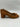 Chloe Lauren 50MM Scalloped Ballerina Suede Pumps Ochre Womens Size 41