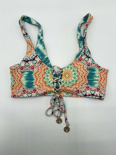 Luli Fama Caribbean Kisses tank bralette Woman’s bikini top Size L Luli Fama