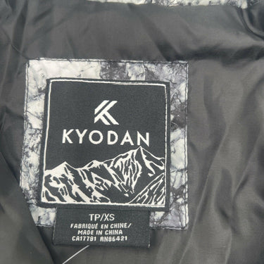 NWOT Women’s Kyodan Four Zip Quoted Vest Color Marble Multi Size XS