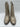 Women’s Mix No. 6 BRYCEN Gold Faux Leather Side Zip Western Booties Size 6M Mix No. 6