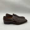 Men’s Gucci Broadwick Brown Leather Slip On Loafers Size 5.5 UK Gucci