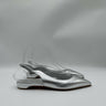 Christian Louboutin Hot Chickita sling metallic scallop flat shoes sandals 35.5 Christian Louboutin