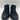 Women’s Lucky Brand Fitina Block Heel Booties Black Leather Size 7.5M Lucky Brand