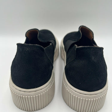 Crown Vintage Marlenna black slip-on platform sneaker Size 8M Crown Vintage