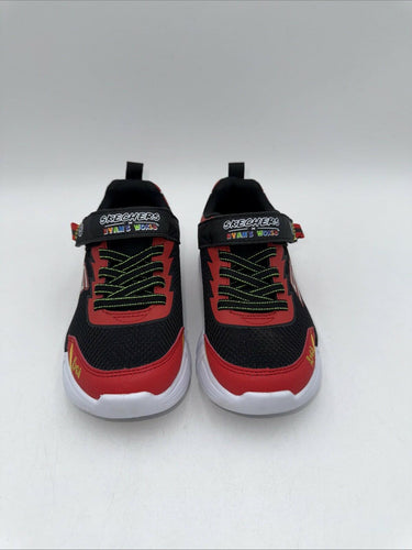 SKECHERS LIGHTS FLEX GLOW HERO SPEED SNEAKER - KIDS Size 1