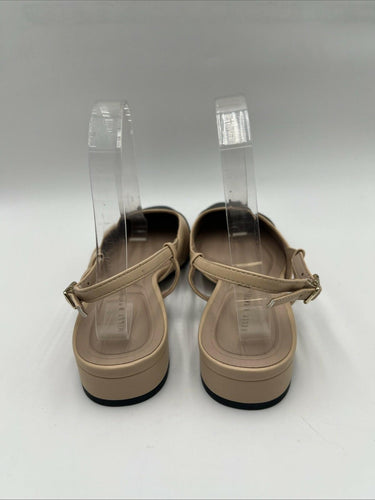 Women’s Kelly & Katie Jeife Flat Beige/Black Size 8.5M/39.5 Kelly & Katie
