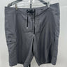 ONeill Board Shorts Mens Gray Cargo Pocket Surf Drawstring Swim Trunks Size 38 O'Neill