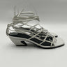 Women's CO Knotted Heels in White Size 38 CO