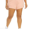 Plus Size Women's Bp. French Terry Lounge Pink Shorts, Size 3X BP.