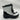 Khombu Megan White Black Quilted Snow Boots Winter Zip Womens 7W Khombu