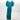 Shyanne Teal Maxi Dress White Dot Lace Trim Flutter Sleeve Western Boho  XL Shyanne