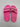 Balenciaga Women's Logo Pool Slides in Fluo Pink Size 10 US Balenciaga