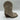 NWOB Mix No. 6 BRYCEN Gold Faux Leather Side Zip Western Booties Women Size 6M Mix No. 6