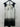 Miss Me Tie Dye Ombre Tank Top Black White Gray Boho Racerback Mesh - Size M