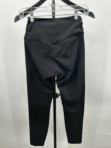 Womens Black Ododos High Waist Crossover Yoga Leggings Athletic Pants Size S Ododos