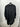 Ellen Tracy black Womans double-breasted coat distinctive ribbed-knit sleeves S Ellen Tracy
