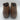 Women's Lucky Brand Barlina Side Zip Tan Leather Booties Size 10W Lucky Brand