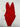 Malai Woman’s one-piece swimsuit intricate braided Red Plunging V Size M