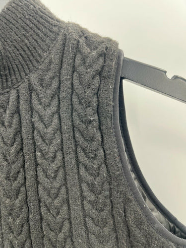 Joie Black Cable Knit Sweater Vest Size XS