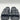 Valentino Garavani Roman Stud Turtle Slide Sandals in black rubber Size 40 Valentino