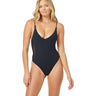 L*Space Women's Hollywood One Piece Bitsy Black M L*Space
