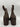 NWOB Crown Vintage Capari Bootie Brown Suede Women's Size 6.5 M Crown Vintage