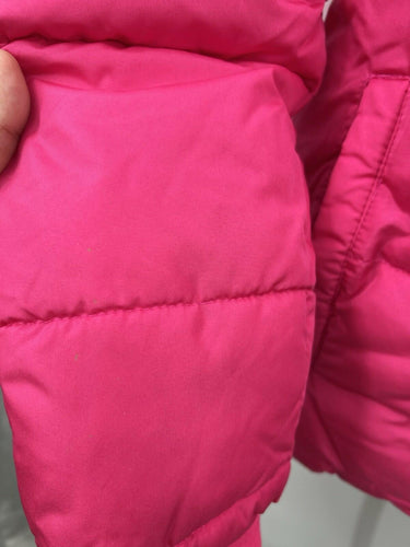 Thereabouts Puffer Jacket Womens Plus Cheerful Pink Hooded Warm Water Resist XL Thereabouts