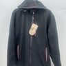 Outdoor United Jacket Mens Black Softshell Fleece Lined Hooded Ski Outdoor  XL Outdoor United