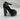 Tom Ford Padlock peep toe platform pumps in black leather Size 38.5 Tom Ford