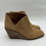 Women’s Lucky Brand Melendi Brown Suede Ankle Boots Size 8.5M Lucky Brand