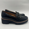 Women’s Naturalizer Cabana Black Chain Lug Sole Loafer Platform Shoes Size 8.5W Naturalizer
