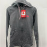 NWT THE NORTH FACE Women Fave Lite LFC Full Zip Grey Heather Atomic Pink Size S The North Face