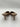 Gianvito Rossi patent leather cap-toe mules in beige and black Size 38.5 GIANVITO ROSSI