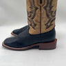 Corral Black/Honey Ostrich Embroidery Square Toe Western Boots Men’s 8.5D Corral Boots