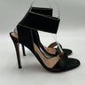Women’s Gianvito Rossi Dionne Black Ankle Strap Sandal Size 37 GIANVITO ROSSI