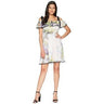 Women's Cece Cassie Ruffle Cold Shoulder Minidress, Size 6 CeCe